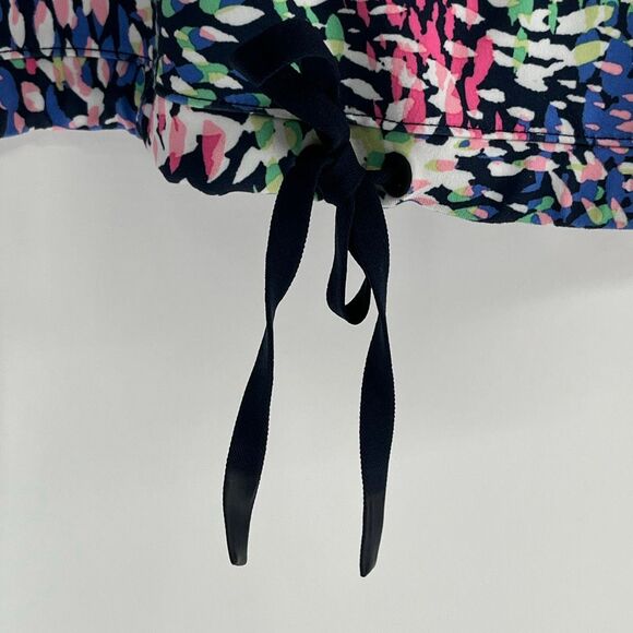 T BY TALBOTS On The Move Pullover Quarter Zip M Multicolor Athleisure UPF 50+ - Picture 9 of 15